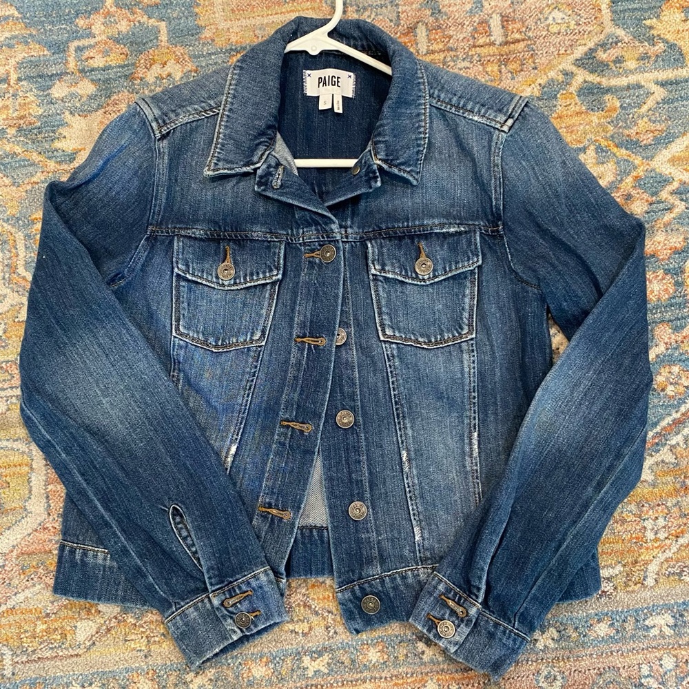 PAIGE Blue Jean Jacket